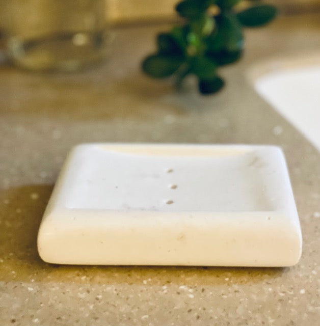 Rectangular Soapstone Soap Dish