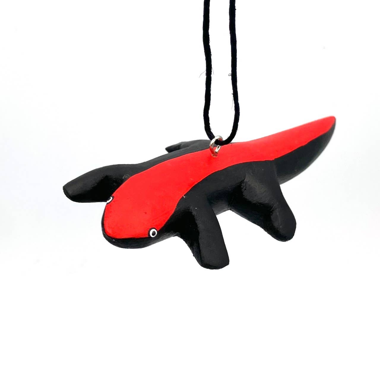 Red-backed Salmander Balsa Ornament