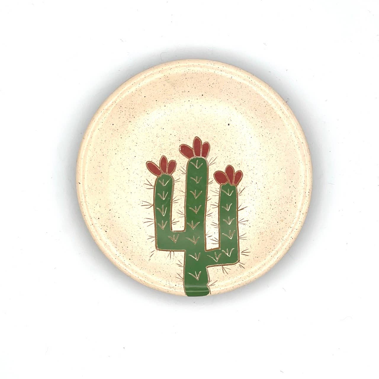 Cactus Ceramic Ring Dish