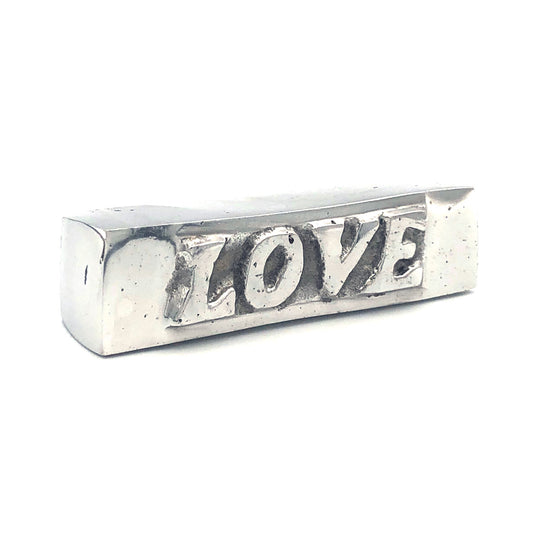Recycled Aluminum LOVE 3.5" Bar