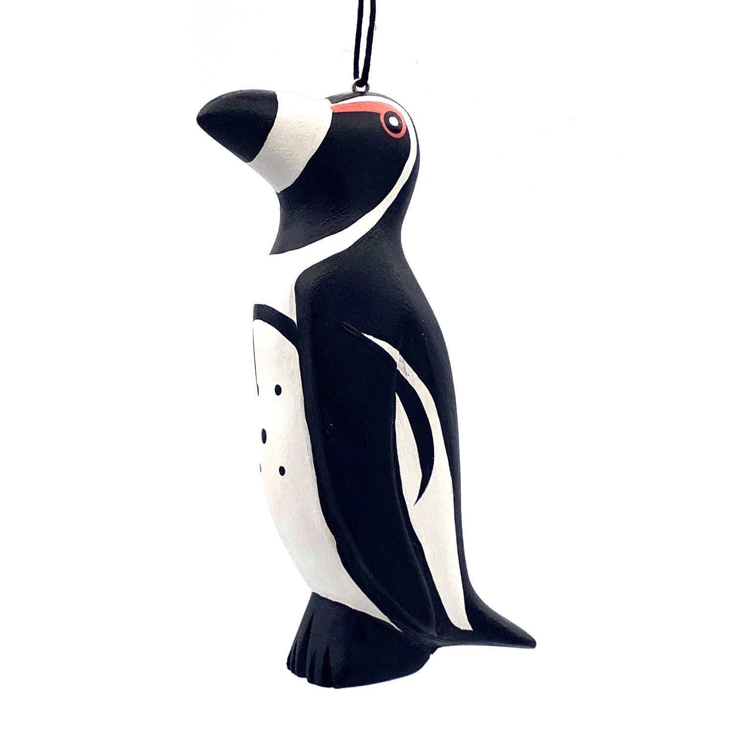 African Penguin Balsa Ornament