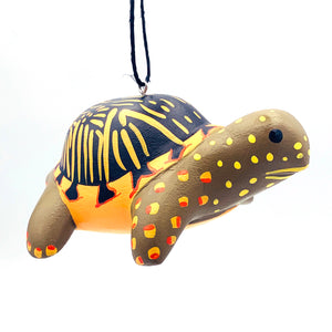 Western Box Turtle Balsa Ornament