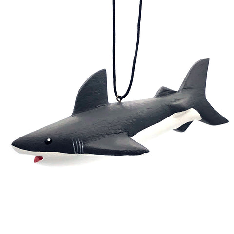 Great White Shark Balsa Ornament