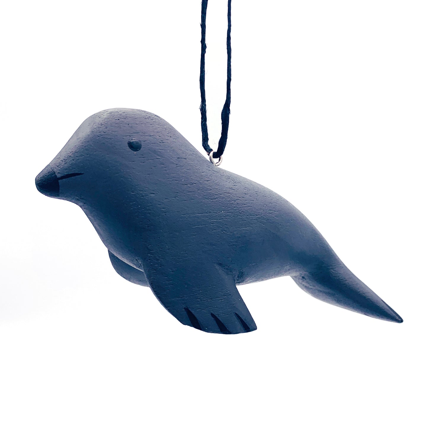 Harbor Seal Balsa Ornament