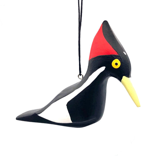 Ivory-billed Woodpecker Balsa Ornament