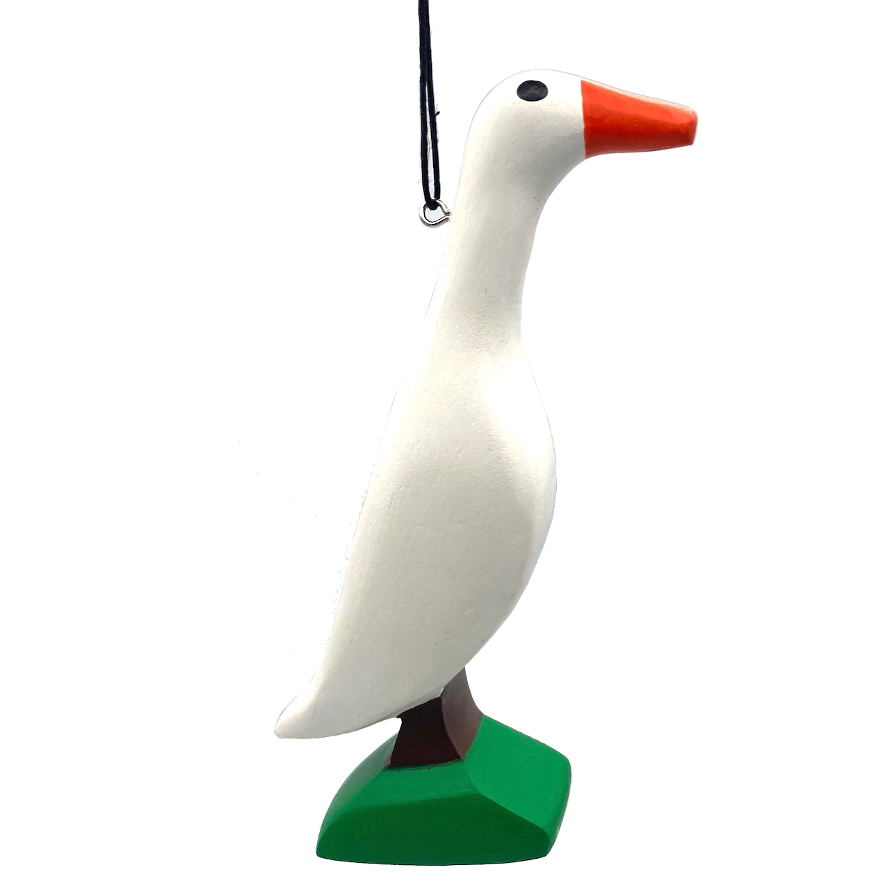 Runner Duck Balsa Ornament