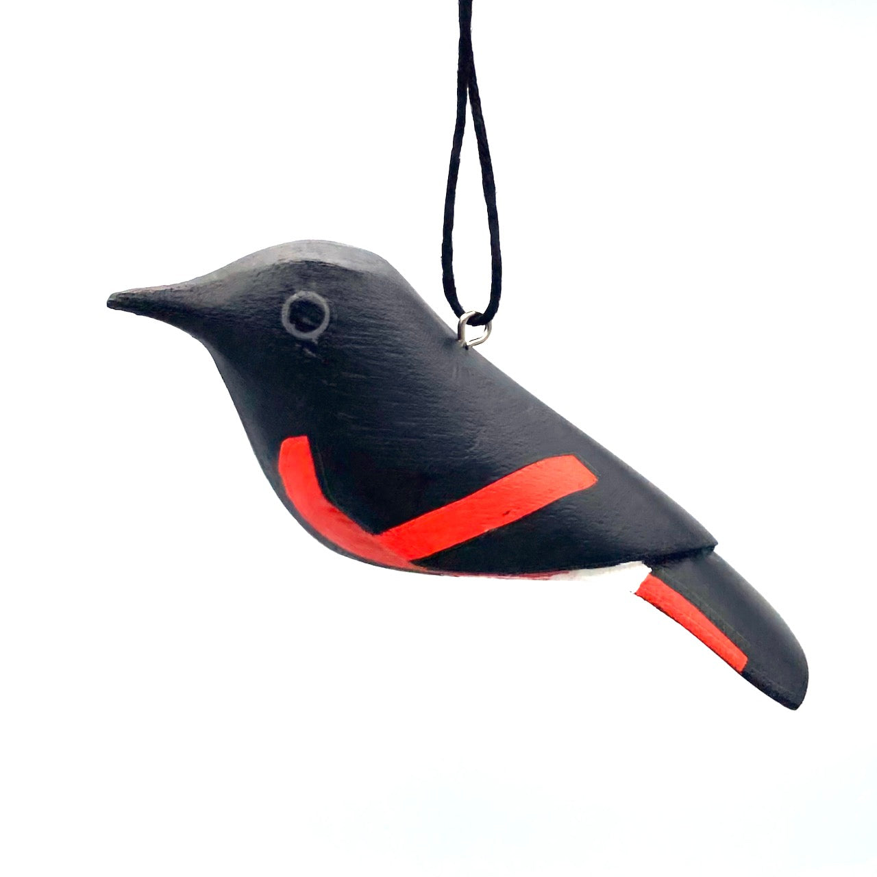 American Redstart Balsa Ornament