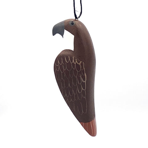 Red-tailed Hawk Balsa Ornament