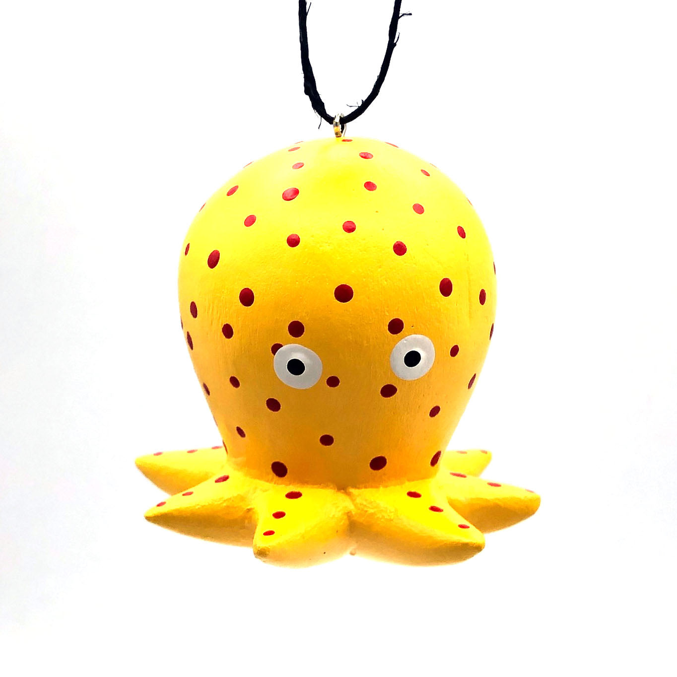 Whimsical Octopus Balsa Ornament