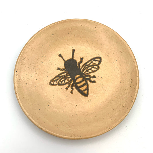 Honeybee Ceramic Ring Dish