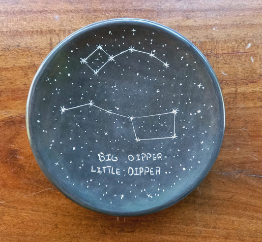 Big & Little Dipper Constellations Ceramic Ring Dish