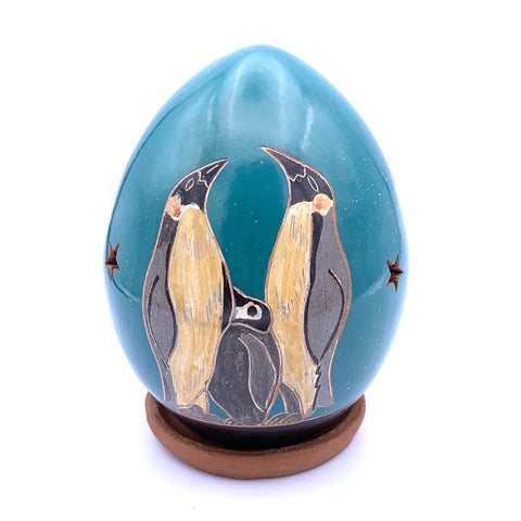 Emperor Penguin Family Luminary