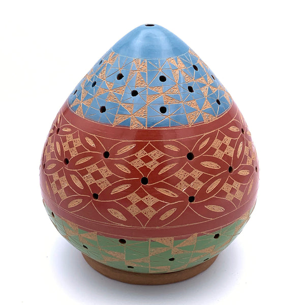 Geometric Tri-Color Luminary