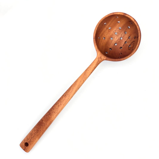 Tropical Hardwood Serving Strainer