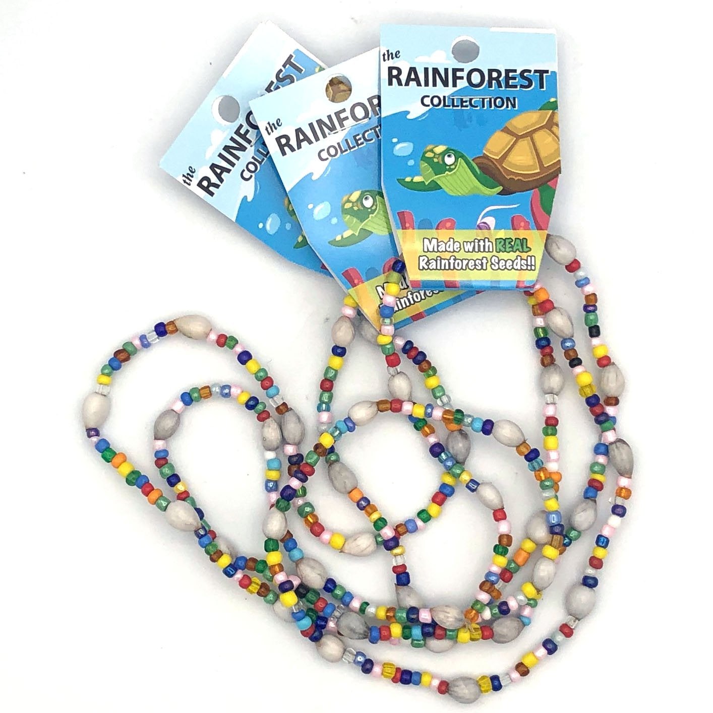 Kids Stretchy Rainforest Necklace