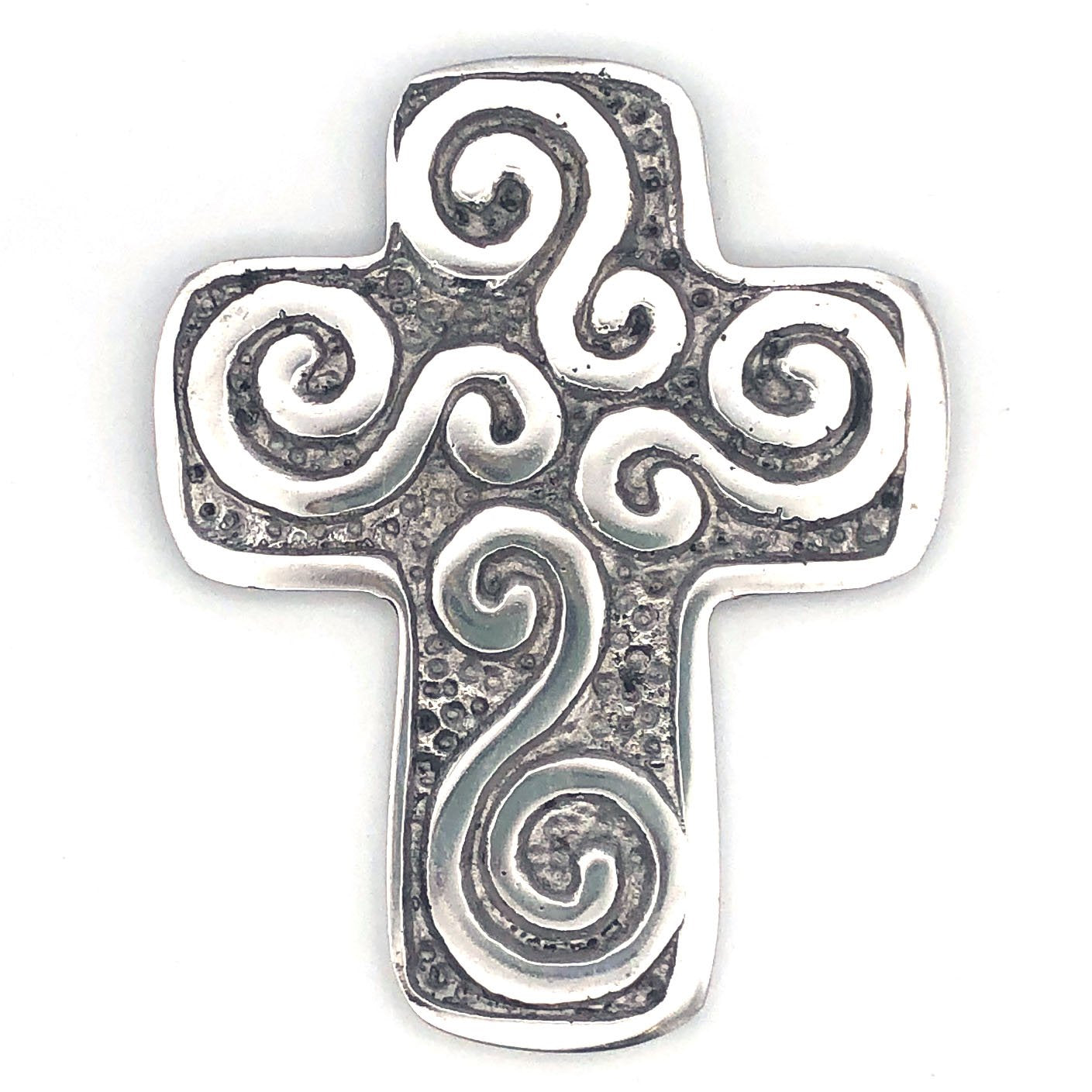 Recycled Aluminum Celtic Cross