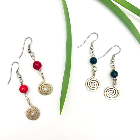 Eternity Spiral Earrings